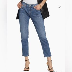 Rag & Bone Dre low rise slim fit boyfriend jeans, size 27, color: Keiko